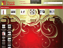 Tablet Screenshot of mercadodelcabello.com